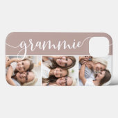 Coques Case-Mate iPhone Grammie Script Grandma Photo Collage (Verso (horizontal))