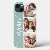 Coques Case-Mate iPhone Gran Script Grandma Photo Collage (Verso)