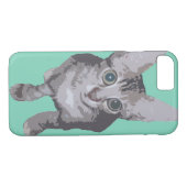 Coques Case-Mate iPhone Grand chaton de yeux (Dos (Horizontal))