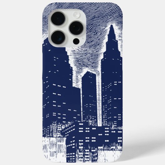 Coques Case-Mate iPhone Grand City Night Lights cityscape skyline (Verso)