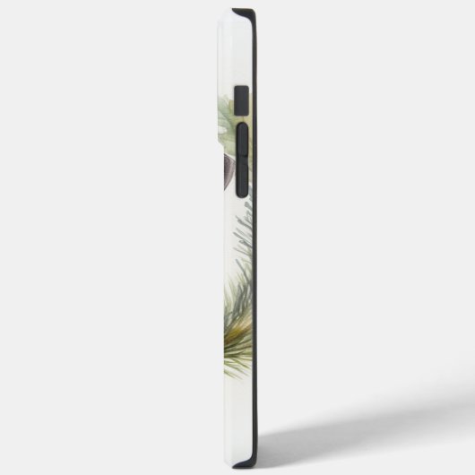 Coques Case-Mate iPhone Grand Dane Noël Wreath Festive Pup (Verso / Gauche)