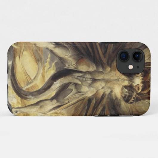 Coques Case-Mate iPhone Grand dragon rouge (Dos (Horizontal))