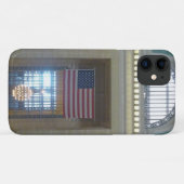 Coques Case-Mate iPhone grand drapeau central (Dos (Horizontal))