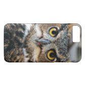 Coques Case-Mate iPhone Grand-duc d'Amérique (Bubo virginianus) (Dos (Horizontal))