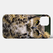 Coques Case-Mate iPhone Grand-duc d'Amérique (Bubo virginianus), corps ent (Verso (horizontal))
