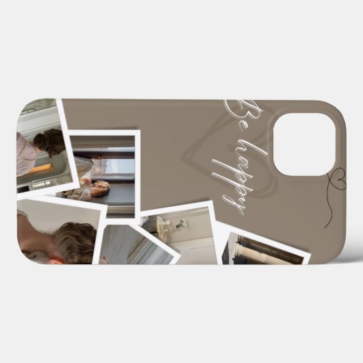 Coques Case-Mate iPhone grand et blanc (Verso (horizontal))