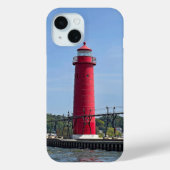 Coques Case-Mate iPhone Grand Haven Lighthouse (Verso)