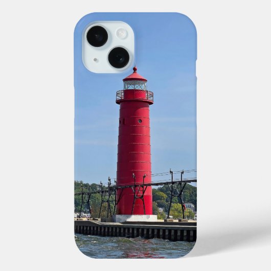 Coques Case-Mate iPhone Grand Haven Lighthouse (Verso)