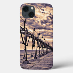 iPhone 13 Coque Grand Haven lighthouse and pier, Grand Haven