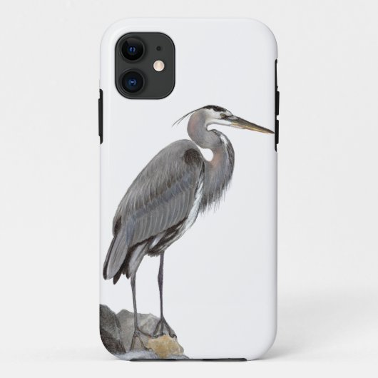 Coques Case-Mate iPhone Grand héron bleu (Dos)