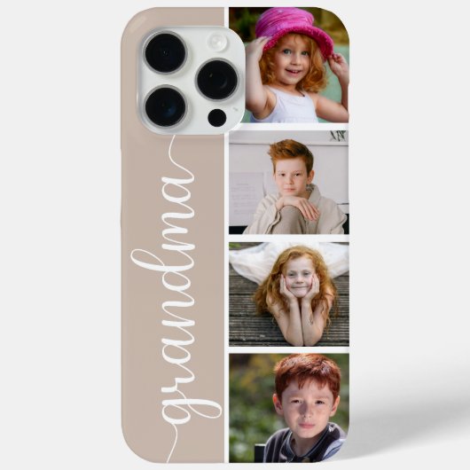 Coques Case-Mate iPhone Grand-mère 4 Photo (Verso)