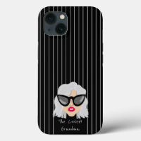 Grand-mère la plus froide avec lunettes Nom person