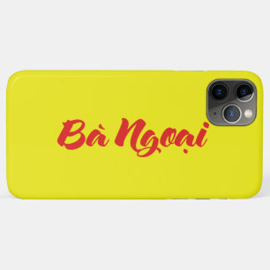 Etui iPhone Case-Mate Grand-mère vietnamienne (maternelle) - Bà Ngotchi