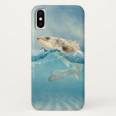 Coques Case-Mate iPhone Grand poisson dans l'eau (Dos)