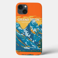 Grand Teton National Park Wyoming Vintage