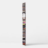 Coques Case-Mate iPhone Grande collection de cassettes audio. Musique rétr (Verso / Droite)