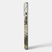 Coques Case-Mate iPhone Grande Fleur d'ivoire, Abstrait Art Fractal Modern (Verso / Gauche)