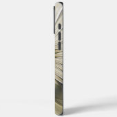 Coques Case-Mate iPhone Grande Fleur d'ivoire, Abstrait Art Fractal Modern (Verso / Gauche)