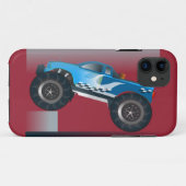 Coques Case-Mate iPhone Grande Monster Truck Speedway-amoureux de la conce (Dos (Horizontal))