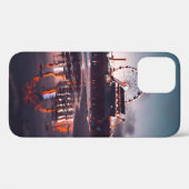 Coques Case-Mate iPhone Grande roue pendant l'heure d'or (Verso (horizontal))