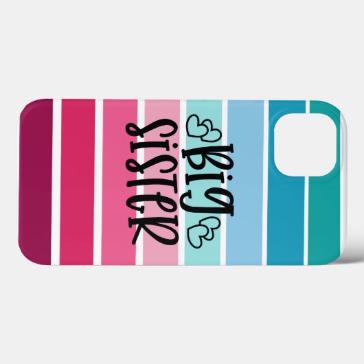 Coques Case-Mate iPhone Grande soeur rétro (Verso (horizontal))