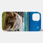 Coques Case-Mate iPhone Grande tortue au bord de mer (Verso (horizontal))