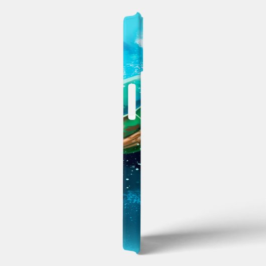 Coques Case-Mate iPhone Grande tortue de mer (Verso / Droite)