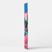 Coques Case-Mate iPhone Grande vague dans le style Vaporwave Pop Art. Affi (Verso / Droite)
