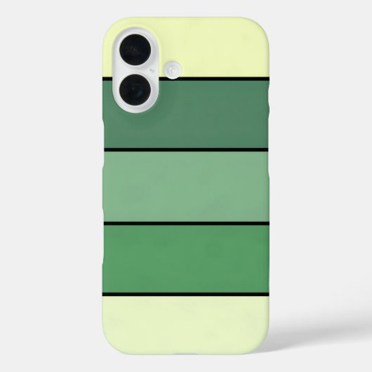 Coques Case-Mate iPhone Grandes Jaunes Vertes D'Hiver Sur Papier Aquarelle (Verso)