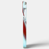 Coques Case-Mate iPhone Grandeur numérique de la peinture coupée en blanc (Verso / Gauche)