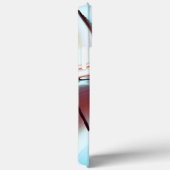 Coques Case-Mate iPhone Grandeur numérique de la peinture coupée en blanc (Verso / Droite)