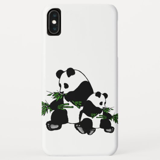 Coques Case-Mate iPhone Grandir en Panda (Dos)