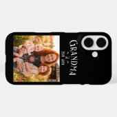 Coques Case-Mate iPhone Grandma Established Custom Name Year Photo Black (Verso (horizontal))