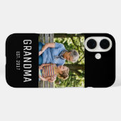 Coques Case-Mate iPhone Grandma Established Photo  (Verso (horizontal))