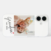 Coques Case-Mate iPhone Grandma Established Script Photo (Verso (horizontal))