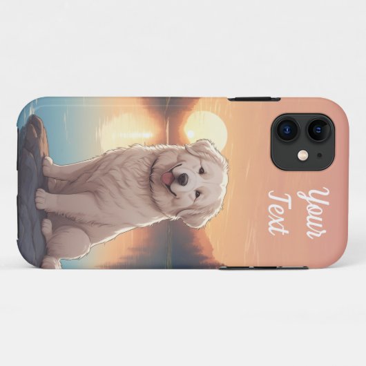 Coques Case-Mate iPhone Grands Pyrénées par le lac (Dos (Horizontal))