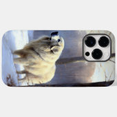 Coques Case-Mate iPhone Grands Pyrénées Qu'il neige Noël (Verso (horizontal))