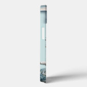 Coques Case-Mate iPhone Grange côtière bois aqua bleu étoile coquillages (Verso / Droite)