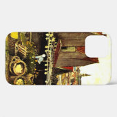 Coques Case-Mate iPhone Grange de séchage du poisson par Vincent van Gogh (Verso (horizontal))