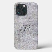 Coques Case-Mate iPhone Granit noir (Verso)