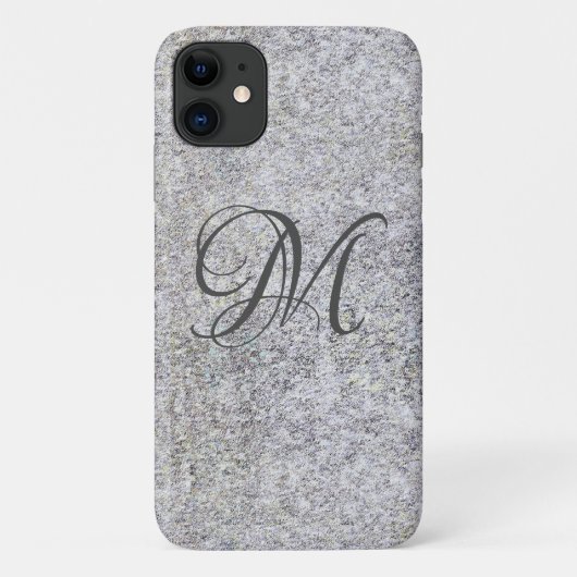 Coques Case-Mate iPhone Granit noir (Dos)