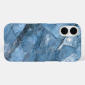 Coques Case-Mate iPhone Granite bleu multiple (Verso (horizontal))