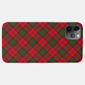 Coques Case-Mate iPhone Grant tartan rouge vert plaid (Dos (Horizontal))