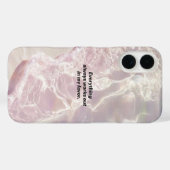 Coques Case-Mate iPhone Graphique d'affirmation de manifestation (Verso (horizontal))