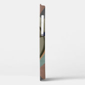 Coques Case-Mate iPhone Graphique d'art fractal de l'harmonie des couleurs (Verso / Gauche)