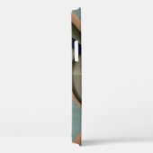 Coques Case-Mate iPhone Graphique d'art fractal de l'harmonie des couleurs (Verso / Droite)