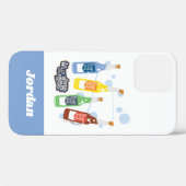 Coques Case-Mate iPhone Graphique de boisson de levage Fizzy (Verso (horizontal))