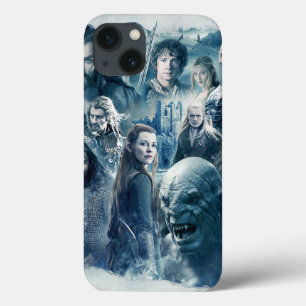 iPhone 13 Case Graphique de caractères des cinq armées