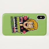 Coques Case-Mate iPhone Graphique de Shaggy "Like Super Man" (Dos (Horizontal))