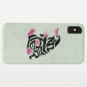 Coques Case-Mate iPhone Graphique de typographie NIFFLER™ (Dos (Horizontal))